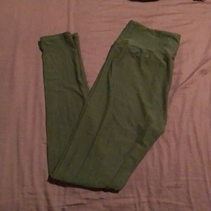Hunter Green Lularoe OS Leggings